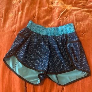 Lulu lemon blue shorts